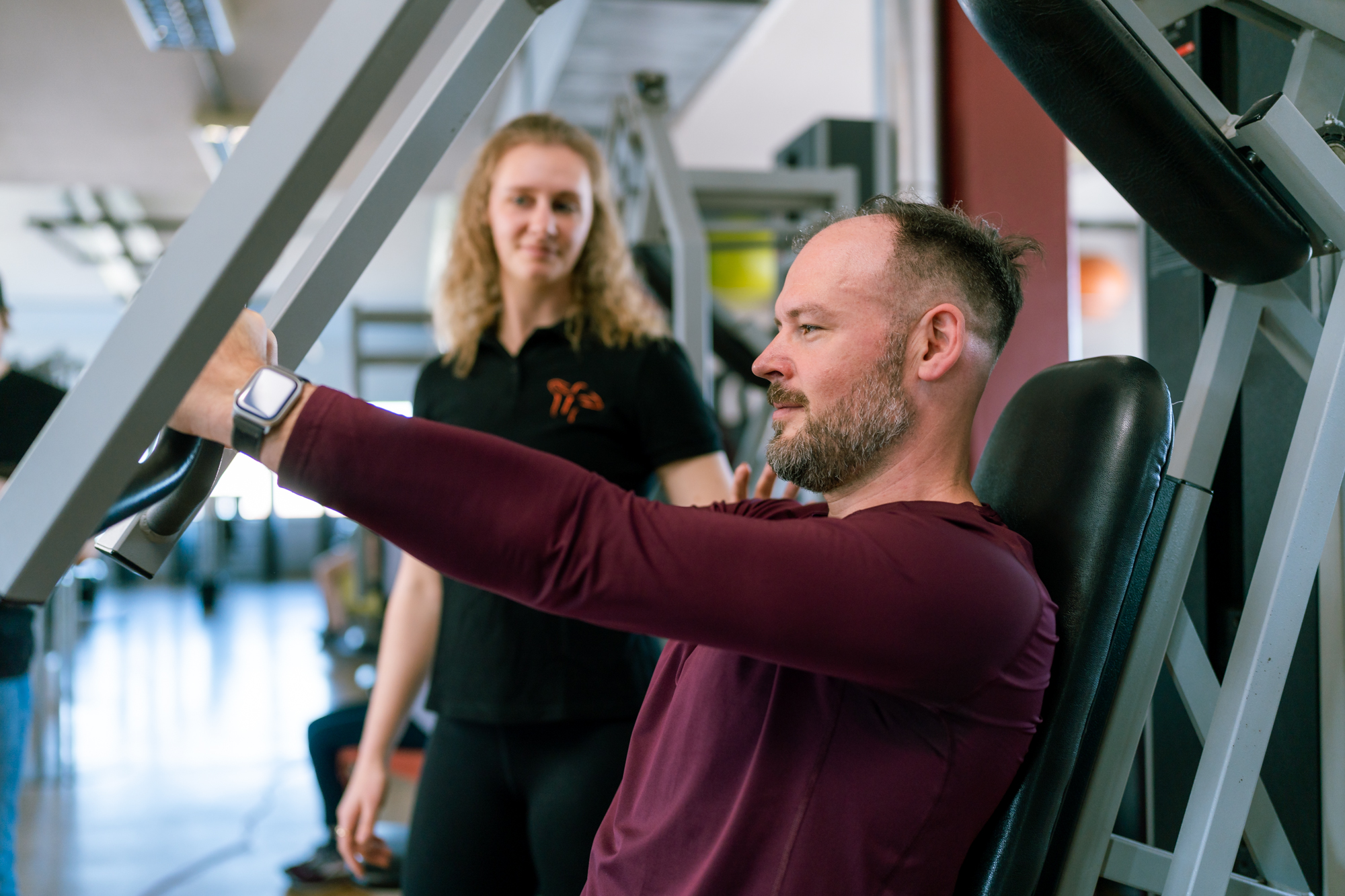 Training an der Butterflymaschine